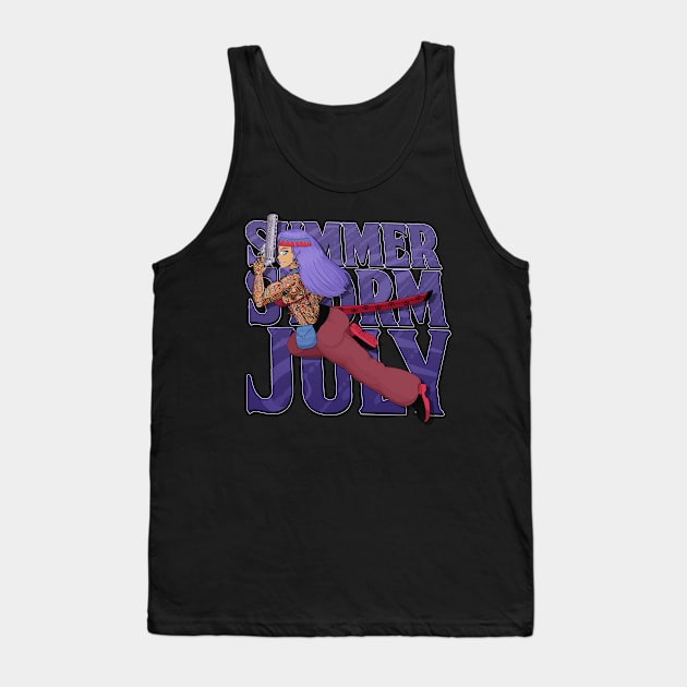 Summer Storm July Tank Top by SetaMasters